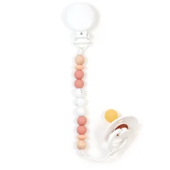 Pacifier Clip Ora - Peach Blush