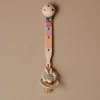 Pacifier Clip Retro - Pink