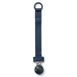 Pacifier Clip Wood - Juniper Blue