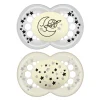 Pacifiers (2) Glow in the Dark 6m+