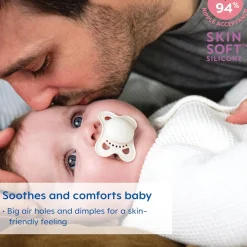 Pacifiers Day & Night(4) 0-6m