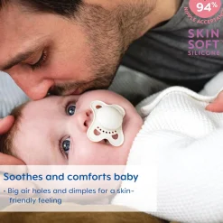 Pacifiers Day & Night(4) 0-6m