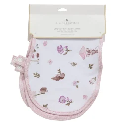 2-pack Burp Cloth - Mushroom House