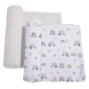 2-pack Jersey Swaddle - Tractor Ride