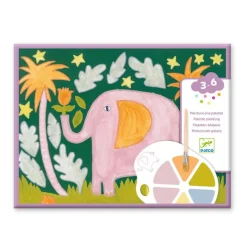 Palette painting - Wild one