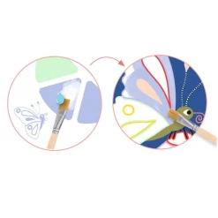 Palette Painting- Creepy Craw