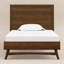 Palma Twin Bed - Natural Walnut