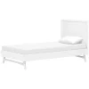 Palma Twin Bed - White