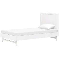 Palma Twin Bed - White
