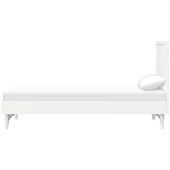Palma Twin Bed - White