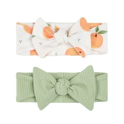Peaches 2pk Headband 0-12m