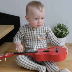 Peas Gingham Pajamas 0-30m