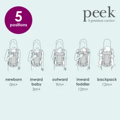 Peek 5-Position Baby Carrier