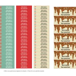 Peel And Stick Name Labels – Ice Cream