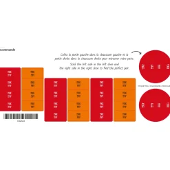 Peel And Stick Name Labels Mini - Red