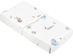 Percale Changing Pad Cover - Forest