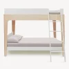 Perch Bunk Bed Full - Natural/ White