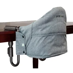 Perch Hanging Table Chair Booster Seat - Salt And Pepper