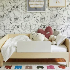 Perch Toldder Bed - Natural/ Whte