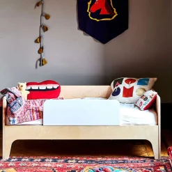 Perch Toldder Bed - Natural/ Whte