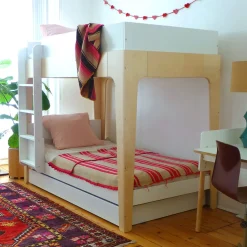 Perch Trundle Bed - White