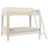 Perch Twin Bunk Bed - Natural/ White