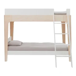 Perch Twin Bunk Bed - Natural/ White