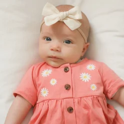 Picnic Coral Dress 3-24m