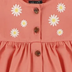 Picnic Coral Dress 3-24m