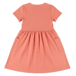 Picnic Coral Dress 2-8y