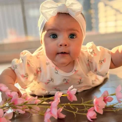 Picnic Ivory Dress 3-24m