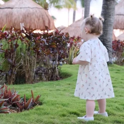 Picnic Ivory Dress 3-24m