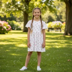Picnic Ivory Dress 2-8y