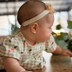 Picnic Peaches Dress 3-24m