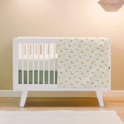 3-Piece Crib Bedding Set - Dinosaurs