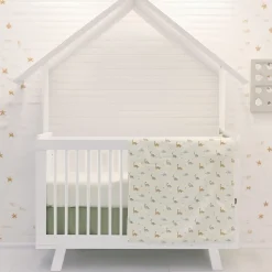 3-Piece Crib Bedding Set - Dinosaurs