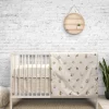 3-Piece Crib Bedding Set - In the Wood