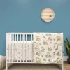 3-Piece Crib Bedding Set - Savannah