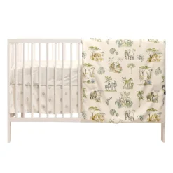 3-Piece Crib Bedding Set - Savannah