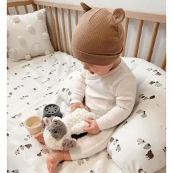 3-Piece Crib Bedding Set Sheep - Special Edition Laura Lémerveil