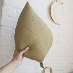 Pillow Ash Leaf Olive Green