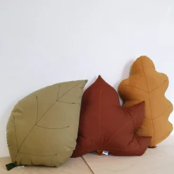 Pillow Ash Leaf Olive Green