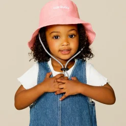 Pink Bucket Hat 2-12y