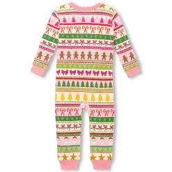 Pink Fair Isle Pajama 3-24m