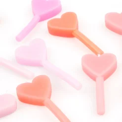 Pink Heart Candles
