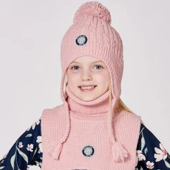 Pink Knit Hat 2-12