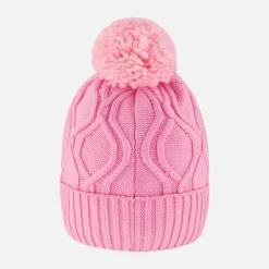 Pink Knit Hat 2-14