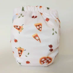 Pizza Cloth Diaper 10-35lb