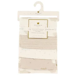 3pk Flannel Receiving Blankets