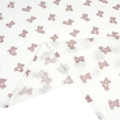 2pk Muslin Swaddles-bear